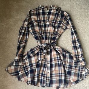 Kiel James Patrick Cozy Flannel Dress